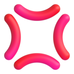 Anger Symbol 3D