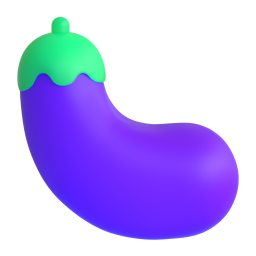 Aubergine 3D