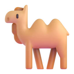 Bactrian Camel 3D