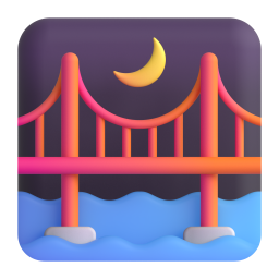 Bridge at Night 3D