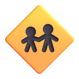 Children Crossing 3D