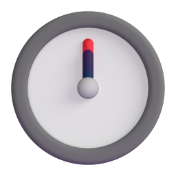 Clock Face Twelve O’Clock 3D