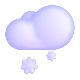 Cloud with Snow 3D