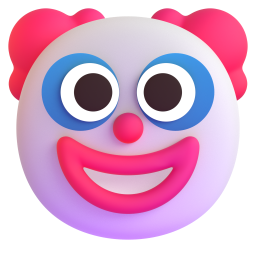 Clown Face 3D