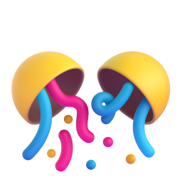 Confetti Ball 3D