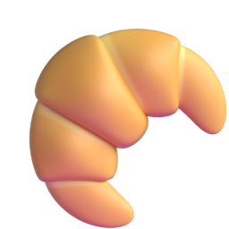 Croissant 3D