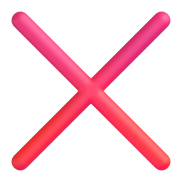 Cross Mark 3D