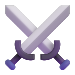Crossed Swords 3D