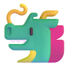 Dragon Face 3D