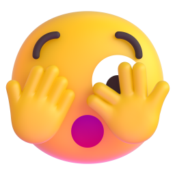 Face with Peeking Eye 3D