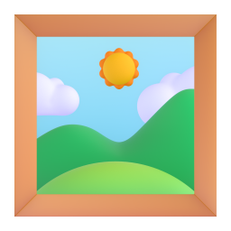 Frame with Picture 3D