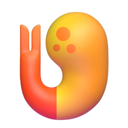 Fried Shrimp 3D