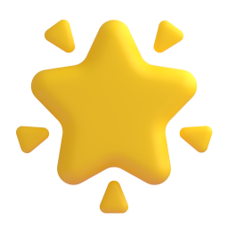 Glowing Star 3D