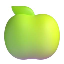 Green Apple 3D