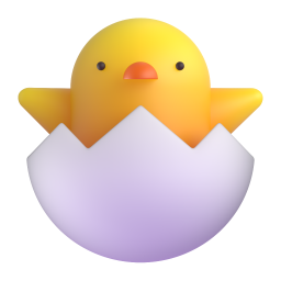 Hatching Chick 3D