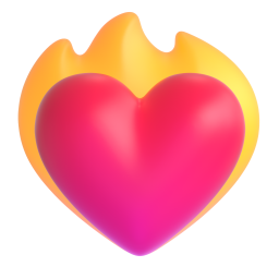 Heart on Fire 3D