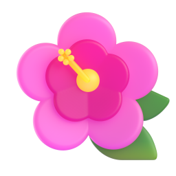 Hibiscus 3D