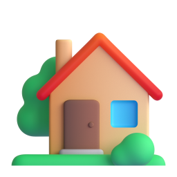 House with Garden 3D