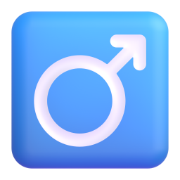 Male Sign 3D