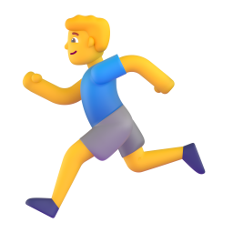 Man Running 3D