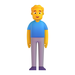 Man Standing 3D