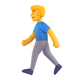 Man Walking 3D