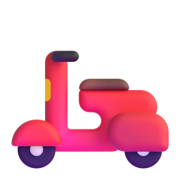Motor Scooter 3D