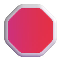 Octagonal Sign 3D