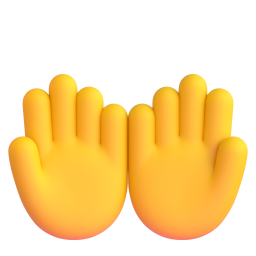 Palms Up Together 3D