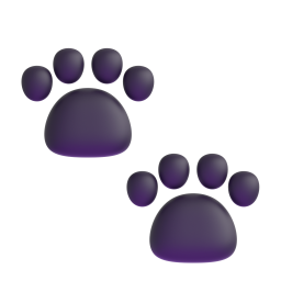 Paw Prints 3D