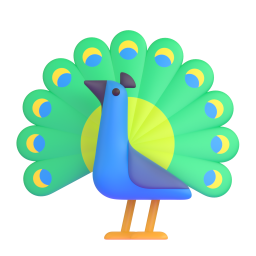 Peacock 3D