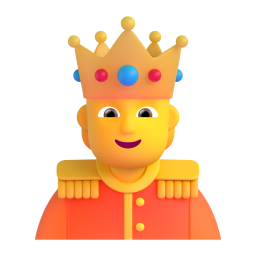 Person with Crown 3D