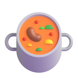 Pot of Food 3D