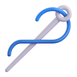 Sewing Needle 3D