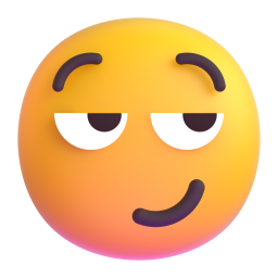 Smirking Face 3D