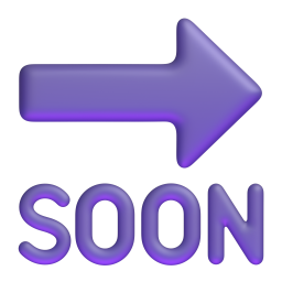 Soon with Rightwards Arrow Above 3D