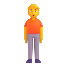 Standing Person 3D