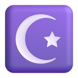 Star and Crescent 3D