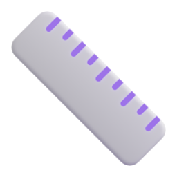 Straight Ruler 3D