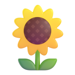 Sunflower 3D
