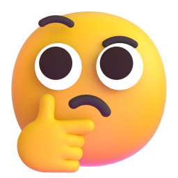 Thinking Face 3D