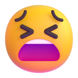 Tired Face 3D