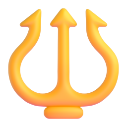 Trident Emblem 3D