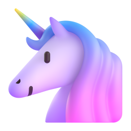 Unicorn Face 3D
