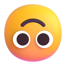 Upside-Down Face 3D