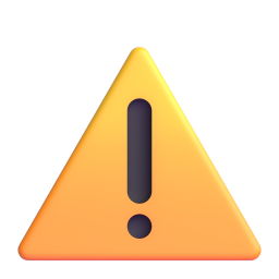 Warning Sign 3D