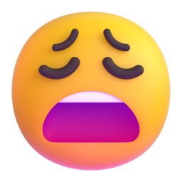Weary Face 3D