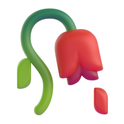 Wilted Flower 3D