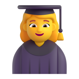 Woman Student 3D