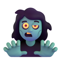 Woman Zombie 3D
